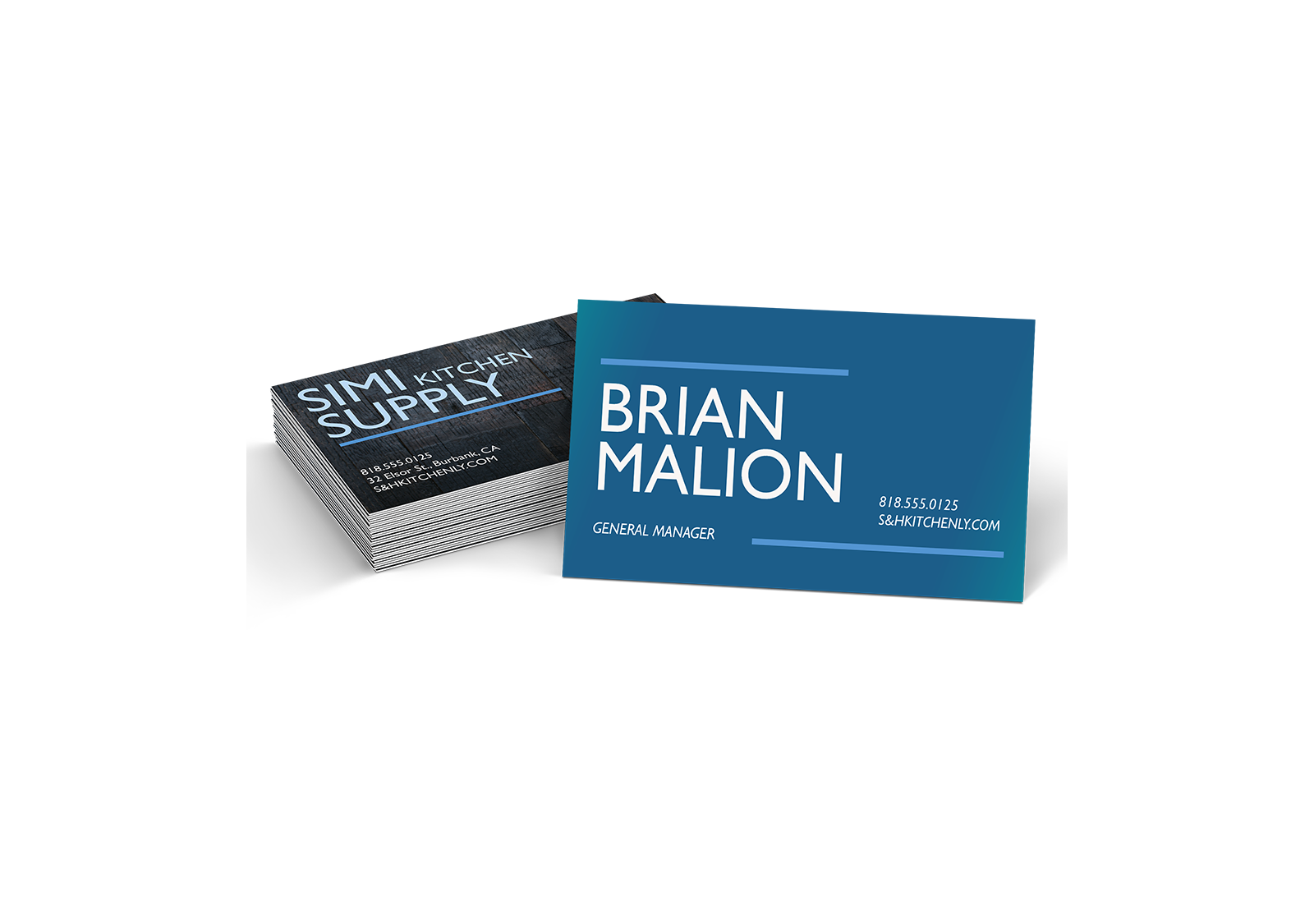 Premium full-color business cards
