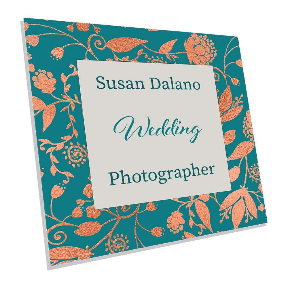 Copper foil business card