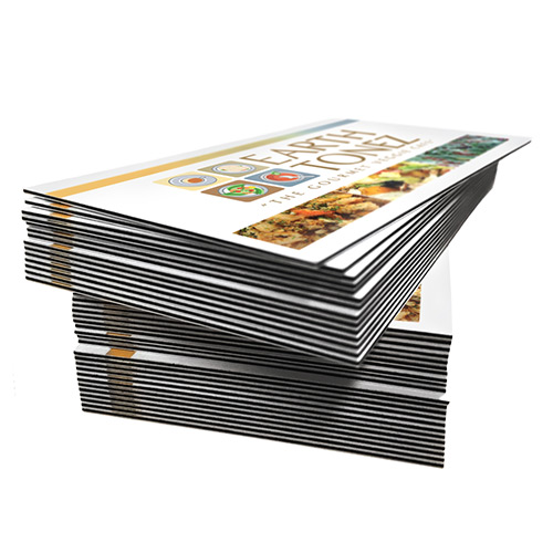 Painted edge business cards