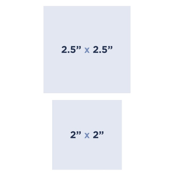 Square and shaped business cards